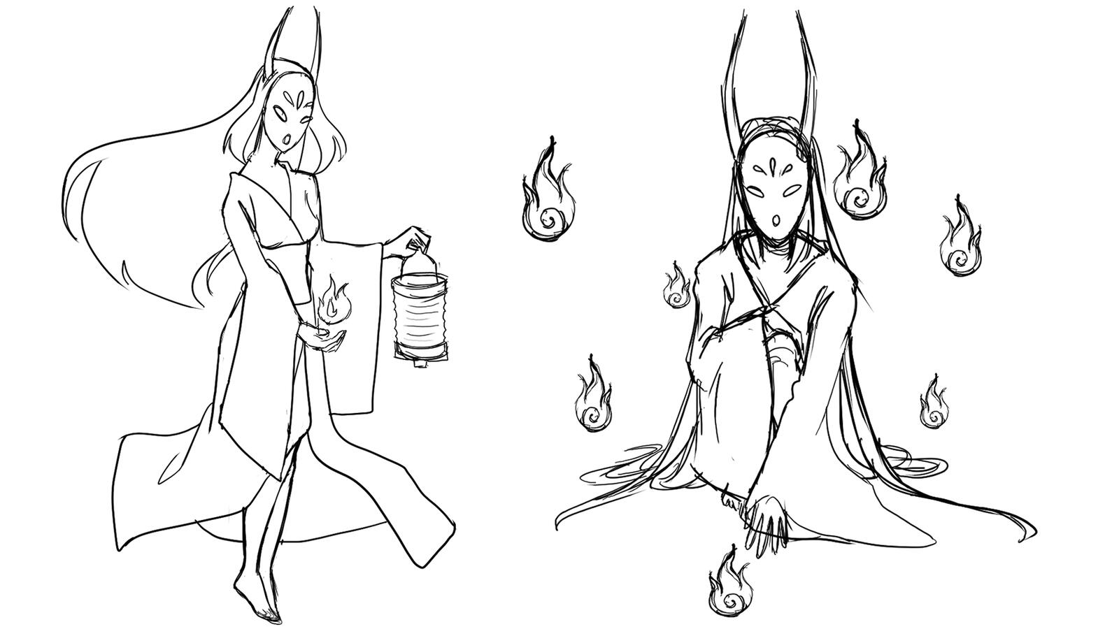 Character design posing